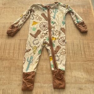 Little sleepies western pajamas